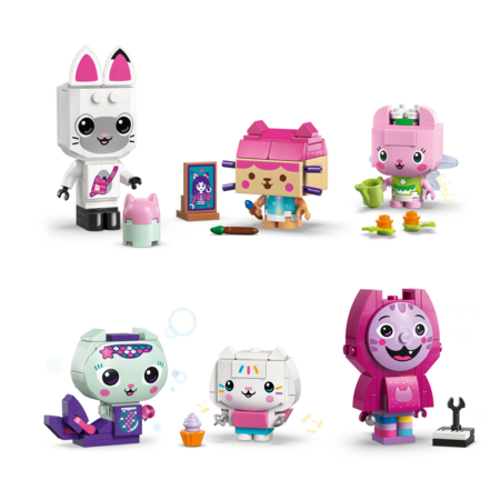 11215 LEGO® Gabby’s Dollhouse No klucīšiem būvēti Gabby draugi kaķi 