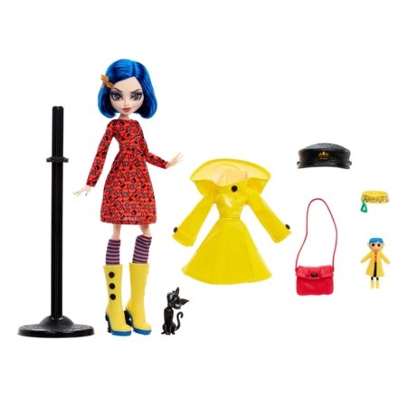 MONSTER HIGH x Coraline lelle Coraline, JHK65 