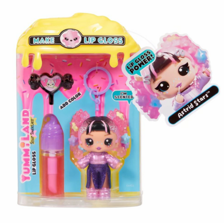 YUMMILAND lūpu spīdums ar figūriņu – dari pats, asort., 545767 
