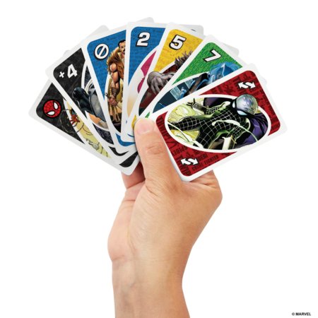 MATTEL GAMES UNO kārtis Zirnekļcilvēks, HXY08 