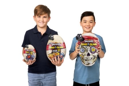 SMASHERS Dino Island Milzu skeletgalva, 7488 