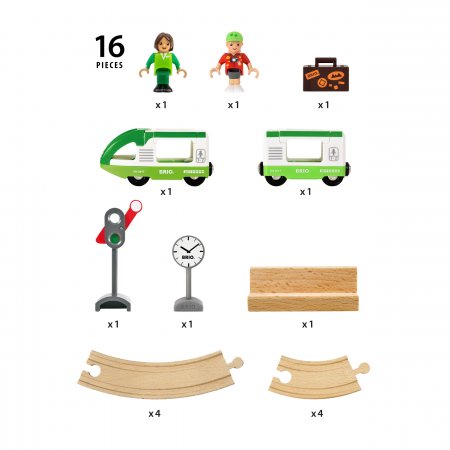 BRIO apļa vilcienu komplekts, 33847 33847