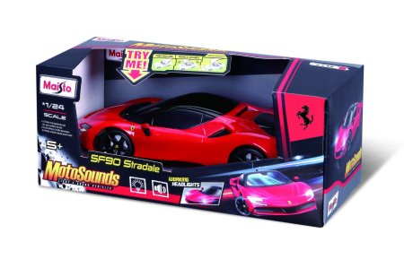 MAISTO DIE CAST 1:24 auto model Ferrari SF90 Stradale, 81732 