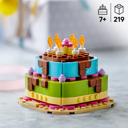 40815 LEGO® Dzimšanas dienas ballītes torte 