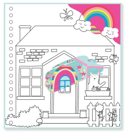 FLOSS AND ROCK Maģisks spēļu komplekts, Varavīksnes feja, 48P6023 