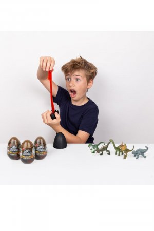 CAPTIVZ gļotu ola ar dinozaura figūru Clash Edition, TM-JW-BESE12PQ TM-JW-BESE12PQ