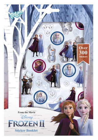 TOTUM uzlīmju albums Frozen 2, 4 lapas, TT680708 680708