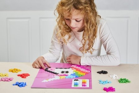 PLUS PLUS Ciparu puzle Unicorn 250 pcs, 3929 