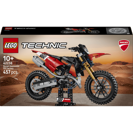 42238 LEGO® Technic Ducati Desmo450 MX Factory motocikls 