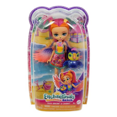 ENCHANTIMALS lelle tukāns Trippi, HRX83 