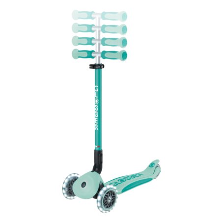 GLOBBER skrejritenis Go Up Deluxe Lights 360°, piparmētru-pistāciju, 699-306 