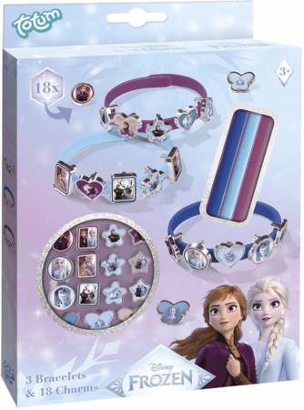 TOTUM FROZEN radošais komplekts Bracelets and Charms, 681415 