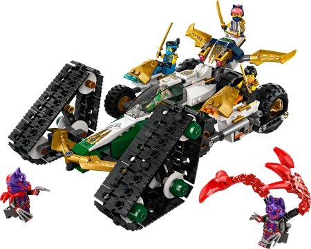 71820 LEGO® NINJAGO® Ninzju komandas apvienotais transportlīdzeklis 