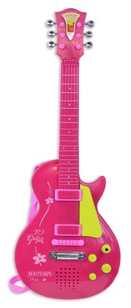 BONTEMPI TECH elektroniskā rokģitāra, rozā, 245871 
