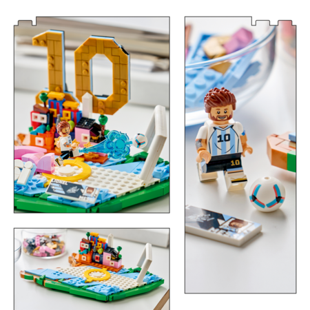 43011 LEGO® Editions Lionel Messi – Futbola spilgtākie mirkļi 