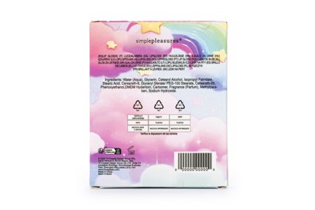 DREAM POP lūpu spīdumu komplekts ar konfeti, Y81179-32366-XE 