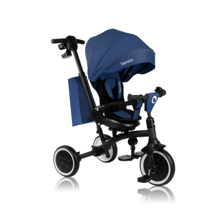 LIONELO trīsritenis TRIS PLUS, Blue denim, LO-TRIS PLUS 