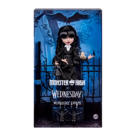 MONSTER HIGH X WEDNESDAY kolekcionāra lelle Vensdija, JNJ91 