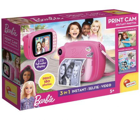 LISCIANI BARBIE Momentfotoaparāts Print Cam, 97050 97050