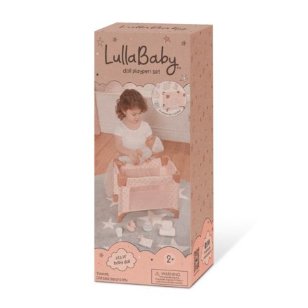 LULLABABY salokāma rotaļu manēža ar aksesuāriem LBY7705Z 