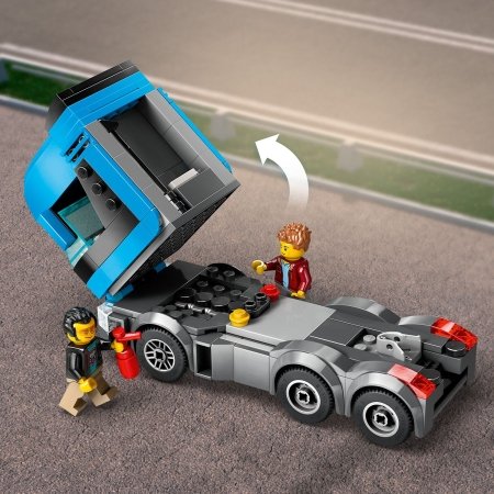 60408 LEGO® City Big Vehicles Autopārvadātājs ar sporta auto 
