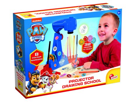 LISCIANI Paw Patrol zīmēšanas komplekts ar projektoru, 104710 