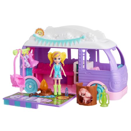 POLLY POCKET glempinga kempera rotaļu komplekts, JCC32 