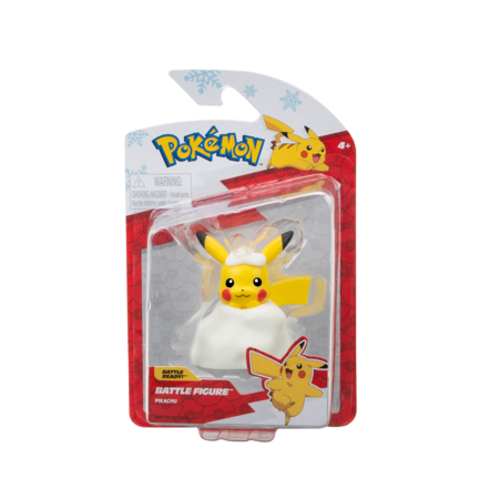 POKEMON svētku Pikachu darbības figūriņa, PKW3496 