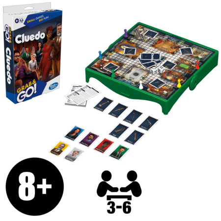Clue Grab And Go galda spēle (ENG), F825174A 