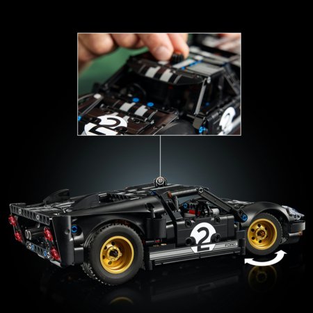 42223 LEGO® Technic 1966 Ford GT40 MKII sacīkšu auto 