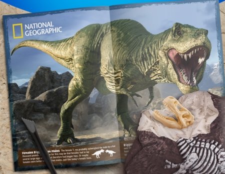 NATIONAL GEOGRAPHIC set T-Rex Skeleton Dig Kit, RTTREXDIG 
