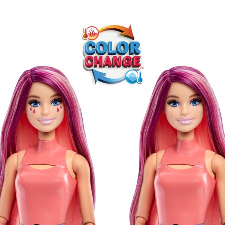 BARBIE Pop Reveal lelle burbuļtēja mango moči, HTJ22 