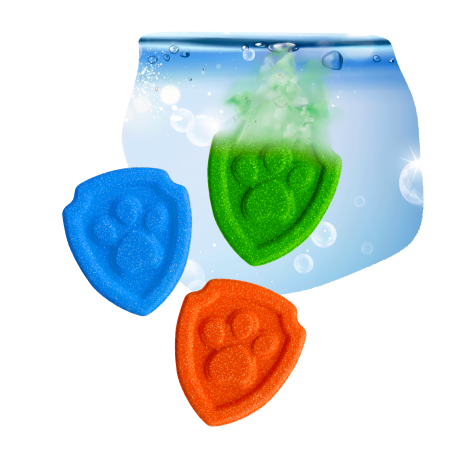 INKEEmini vannas bumbas komplekts Paw Patrol, 44032EN 