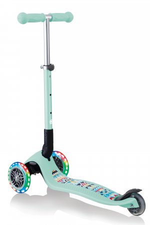 GLOBBER skrejritenis Junior Foldable Fantasy Lights , mint, 433-206 433-206