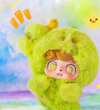 Q.KID kolekcionējama figūriņa Emotional Hairy Monsters, JO-2025025 