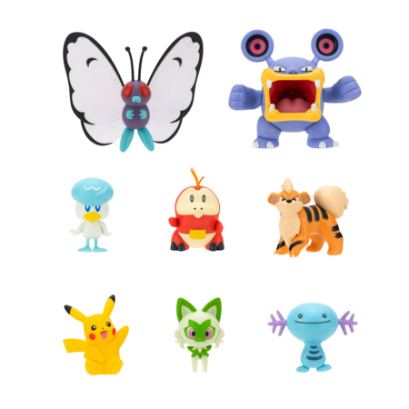 POKEMON darbības figūriņu komplekts, 8 gab., PKW4100 
