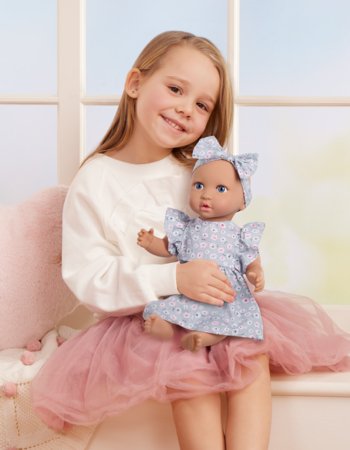 LULLABABY lelle ar pūriņa komplektu, LBY7712Z 