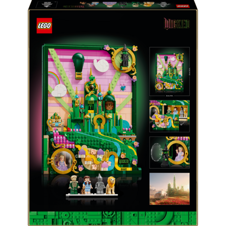 75685 LEGO® Wicked Emerald City: sienas māksla 