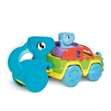 TOMY automašīnu komplekts ar dinozauru Chase & Roll Raptors, E73251 E73251