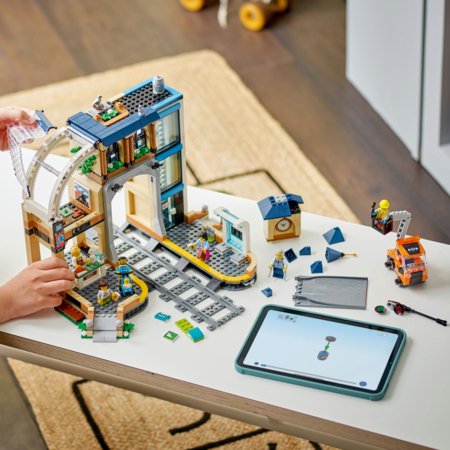 60469 LEGO® City Trains Centrālā dzelzceļa stacija 