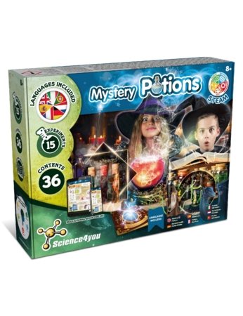 SCIENCE4YOU eksperimentu komplekts MYSTERY POTIONS, 80005156 
