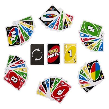 MATTEL GAMES UNO kārtis Party, HMY49 HMY49
