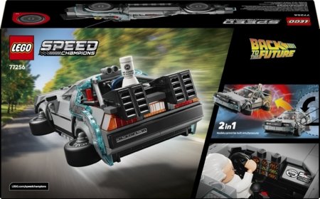 77256 LEGO® Speed Champions Laika mašīna no Atpakaļ nākotnē 