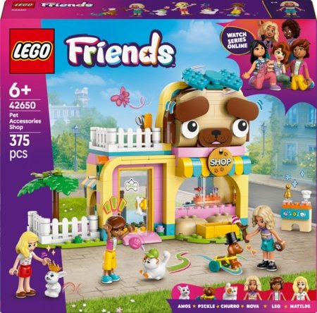 42650 LEGO® Friends Mājdzīvnieku piederumu veikals 