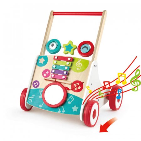 HAPE Muzikālais stumjamais mācību staigulis My First Musical Walker, E0383A E0383