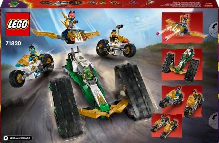 71820 LEGO® NINJAGO® Ninzju komandas apvienotais transportlīdzeklis 
