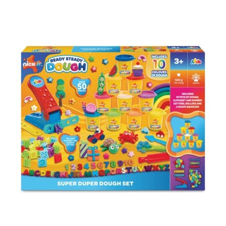 NICK JR. Ready Steady Dough plastilīna komplekts, 318-13183 