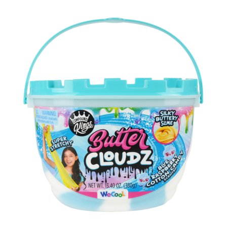 COMPOUND KINGS slaims Butter Cloudz Swirls Large Blue Raspberry Cotton C, WC11051714CKINT 