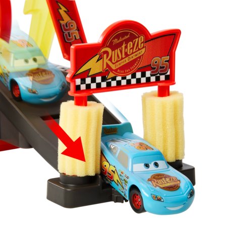 CARS krāsu mainošs rotaļu komplekts ar Zibens Makvīnu, JBM70 