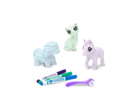 CRAYOLA radošais komplekts Washimals Pastel Pets, 74-7511 